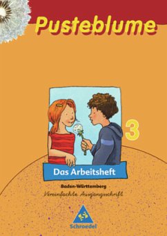3. Schuljahr, Das Arbeitsheft, Vereinfachte Ausgangsschrift / Pusteblume, Das Sprachbuch, für Baden-Württemberg