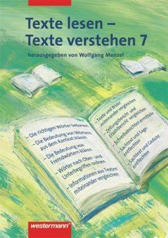 Texte lesen, Texte verstehen 7. Arbeitsheft - Henke, Roland;Herzog, Harald;Nussbaum, Regina