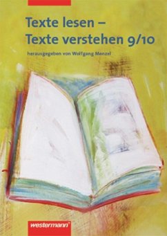 Texte lesen, Texte verstehen 9/10. Arbeitsheft - Henke, Roland;Herzog, Harald;Nussbaum, Regina