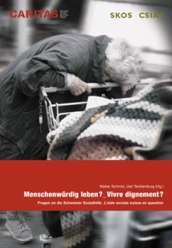 Cover Menschenwürdig leben?. Vivre dignement?