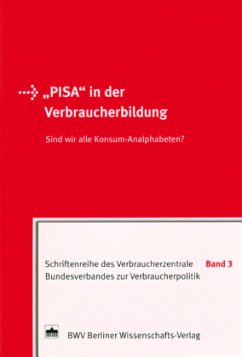 'PISA' in der Verbraucherbildung Cover 'PISA' in der Verbraucherbildung