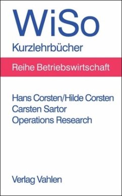 Operations Research - Corsten, Hans;Corsten, Hilde;Sartor, Carsten