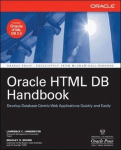 Oracle HTML DB Handbook - Linnemeyer, Lawrence C.; Brown, Bradley D.