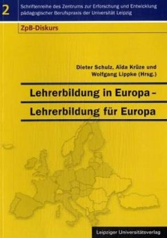 Cover Lehrerbildung in Europa - Lehrerbildung für Europa