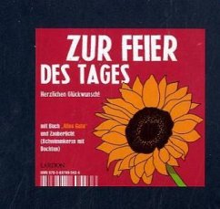 Cover Zur Feier des Tages, Buch m. Beigaben