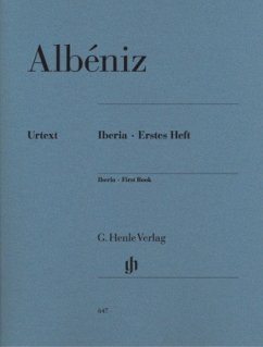 Cover Isaac Albéniz - Iberia · Erstes Heft