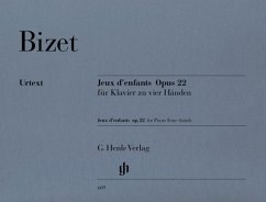 Jeux d'enfants op.22, Klavier zu vier Händen - Georges Bizet - Jeux d'enfants op. 22