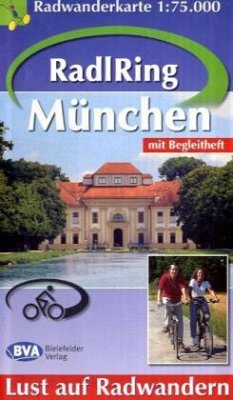 Cover Lust auf Radwandern Radwanderkarte BVA RadlRing München 1:75.000 mit Begleitheft