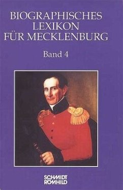 Cover Biographisches Lexikon für Mecklenburg / Biographisches Lexikon für Mecklenburg