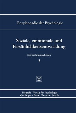 Soziale, emotionale und Persönlichkeitsentwicklung - Asendorpf, Jens B. (Hrsg.)