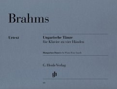 Ungarische Tänze 1-21 WoO 1, Klavier zu vier Händen - Johannes Brahms - Ungarische Tänze Nr. 1-21