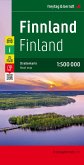 Finnland, Autokarte 1:500.000, freytag & berndt; Suomi. Finland; Finlande. Finlandia
