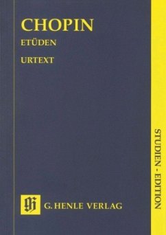 Etüden, Klavier, Studien-Edition - Frédéric Chopin - Etüden