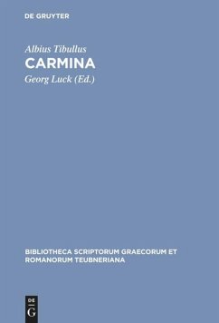 Carmina - Tibullus, Albius