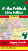 Freytag & Berndt Poster Afrika Politisch, ohne Metallstäbe. Africa Political