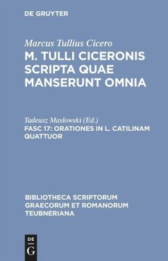 Orationes in L. Catilinam quattuor - Cicero