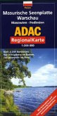 ADAC Karte Masurische Seenplatte, Warschau, Masowien, Podlesien