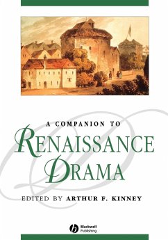 A Companion to Renaissance Drama - KINNEY ARTHUR F