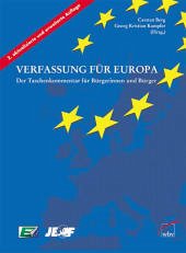 Cover Verfassung für Europa