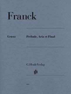 Cover Prélude, Aria et Final, Klavier