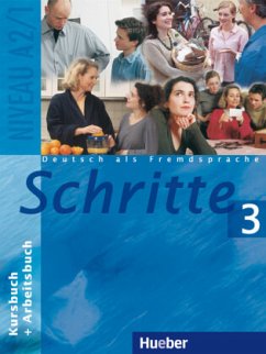 Cover Kursbuch + Arbeitsbuch / Schritte - Deutsch als Fremdsprache 3