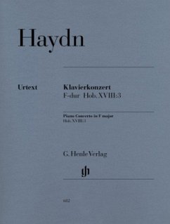 Klavierkonzert (Cembalokonzert) F-Dur Hob. XVIII:3, Ausgabe für Klavierquintett - Joseph Haydn - Klavierkonzert (Cembalo) F-dur Hob. XVIII:3