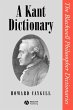 A Kant Dictionary - Bild 1