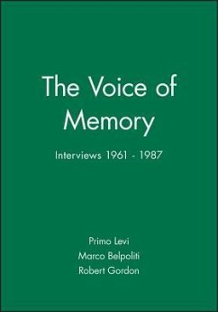 Voice of Memory: Interviews 1961 - 1987 - Levi, Primo