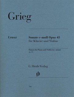 Grieg, Edvard - Violinsonate c-moll op. 45 - Edvard Grieg - Violinsonate c-moll op. 45