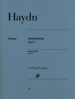 Streichtrios Hob.V:1-13, 2 Violinen und Violoncello, Stimmensatz - Joseph Haydn - Streichtrios, Heft I