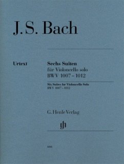 6 Suiten für Violoncello solo BWV 1007-1012 - Johann Sebastian Bach - Sechs Suiten BWV 1007-1012 für Violoncello solo.