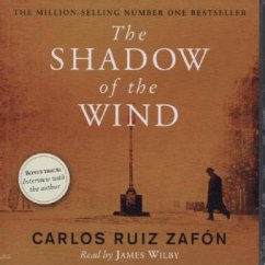 Cover The Shadow of the Wind, 6 Audio-CDs\Der Schatten des Windes, 6 Audio-CDs, englische Version