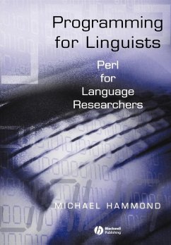 Programming for Linquists Perl P - Hammond