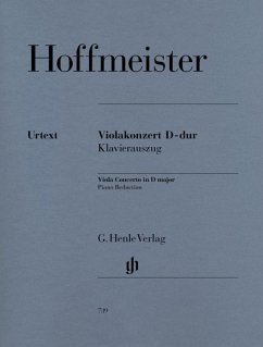 Hoffmeister, Franz Anton - Violakonzert D-dur - Franz Anton Hoffmeister - Violakonzert D-dur