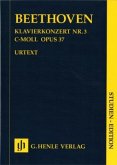 Klavierkonzert Nr.3 c-Moll op.37, Klavierauszug, Studien-Edition