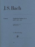 Englische Suiten (Nr.4, 5, 6) BWV 809-811 F-Dur, e-Moll, d-Moll, Klavier