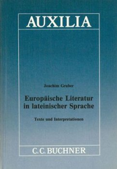 Cover Europäische Literatur in lateinischer Sprache