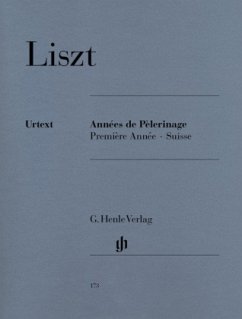 Annees de Pelerinage, Premiere Annee - Suisse, Klavier - Liszt, Franz - Années de Pèlerinage, Première Année - Suisse