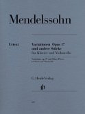 Variationen op.17 und andere Stücke für Klavier und Violoncello