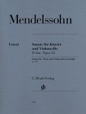 Sonate für Klavier und Violoncello D-Dur op.58