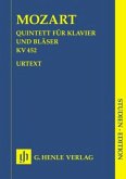 Klavierquintett Es-Dur KV 452 für Klavier, Oboe, Klarinette, Horn und Fagott, Partitur