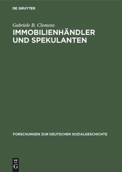 Immobilienhändler und Spekulanten - Clemens, Gabriele B.