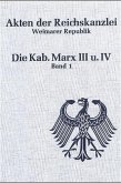 Akten der Reichskanzlei, Weimarer Republik / Die Kabinette Marx III und IV (1926-1928) / Akten der Reichskanzlei Weimarer Republik