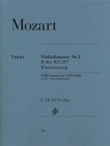 Violinkonzert Nr.1 B-Dur KV 207, Klavierauszug