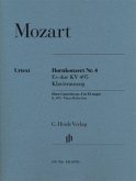 Konzert für Horn und Orchester Nr. 4 Es-Dur KV 495 (mit Es- und F-Stimme), Klavierauszug