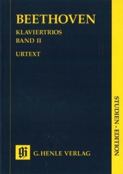 Klaviertrios, Studien-Edition - Ludwig van Beethoven - Klaviertrios, Band II