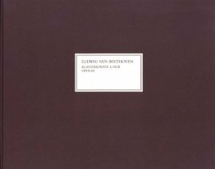 Cover Klaviersonate A-Dur op.101, Faksimile