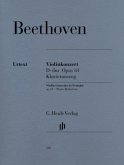 Violinkonzert D-Dur op.61, Klavierauszug