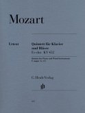 Klavierquintett Es-Dur KV 452 für Oboe, Klarinette, Horn, Fagott und Klavier, Klavierauszug und Stimmen