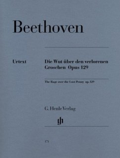 Die Wut über den verlorenen Groschen, G-Dur op.129, Klavier - Ludwig van Beethoven - Alla Ingharese quasi un Capriccio G-dur op. 129 (Die Wut über den verlorenen Groschen)